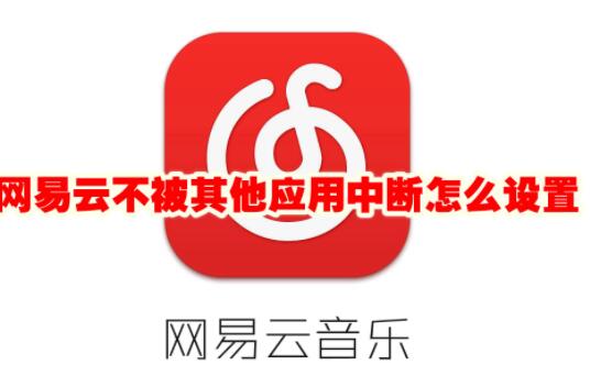 网易云音乐怎么设置不被其他应用中断播放 网易云音乐设置不被其他应用中断播放步骤