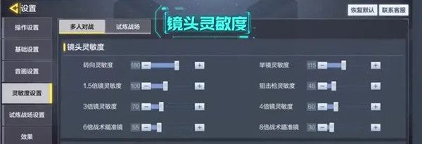 使命召唤手游灵敏度怎么设置 使命召唤手游灵敏度设置推荐